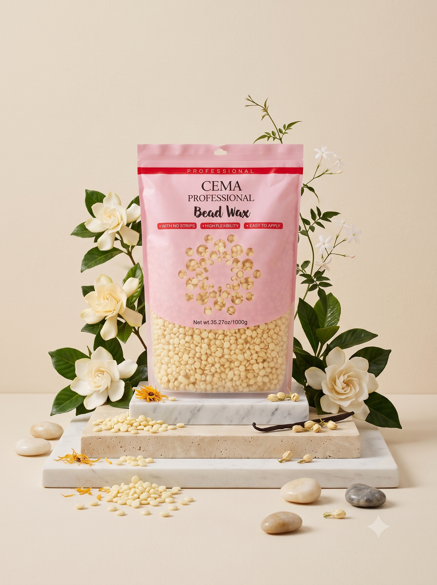 CEMA Professional Bead Wax Yellow( 1000gm )