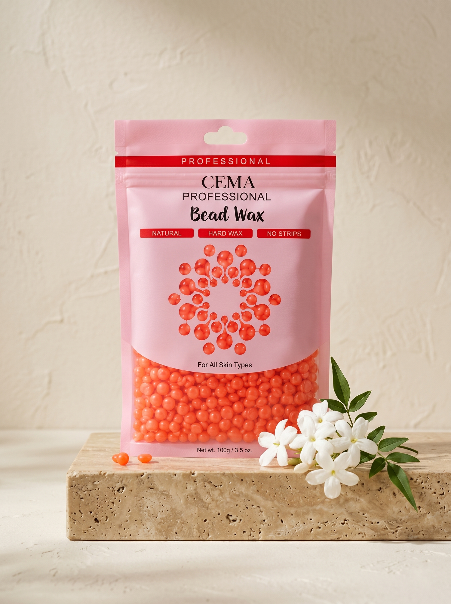 CEMA Professional Bead Wax Orange ( 100gm )