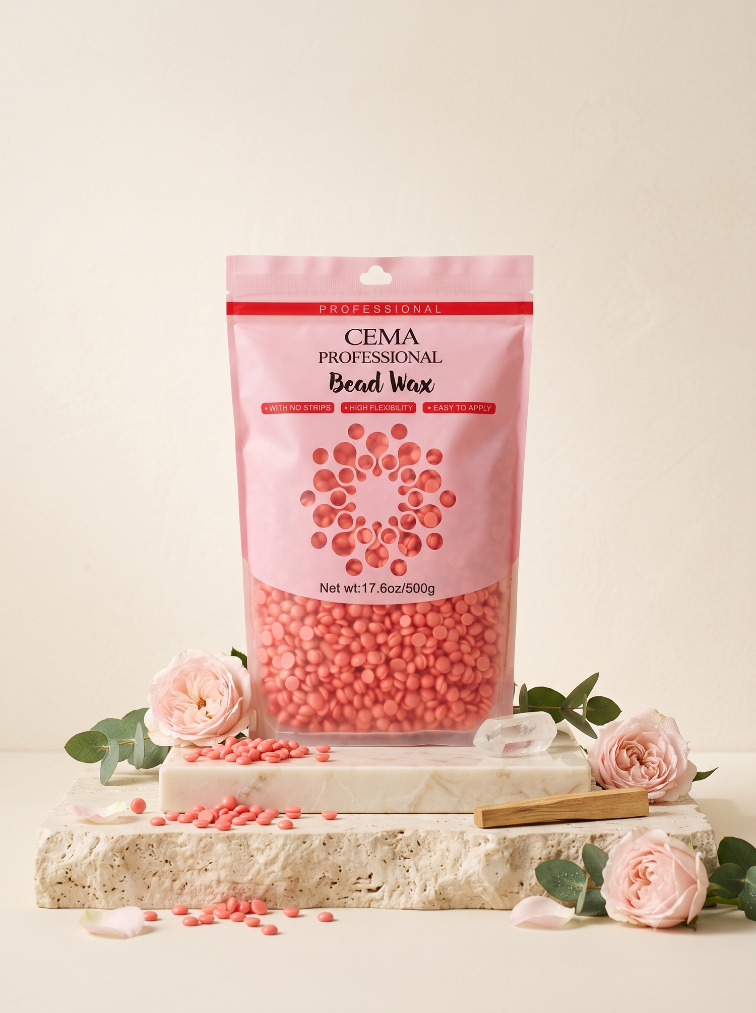 CEMA Professional Bead Wax Orange ( 500gm )