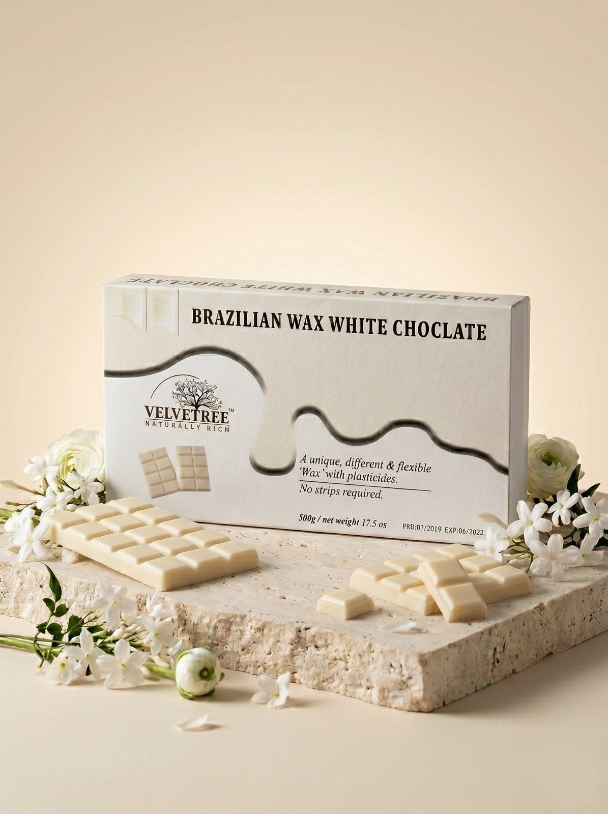 VT Brazilian Wax - White Chocolate | Professional Hot Film Wax for Sensitive Areas