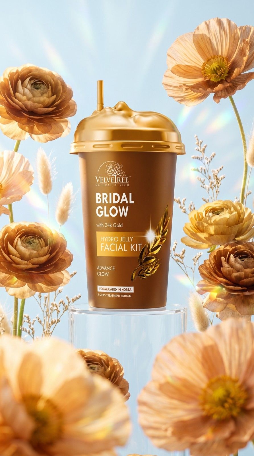 Hydro Jelly Facial Kit Bridal Glow | Timeless Radiance for Your Big Day