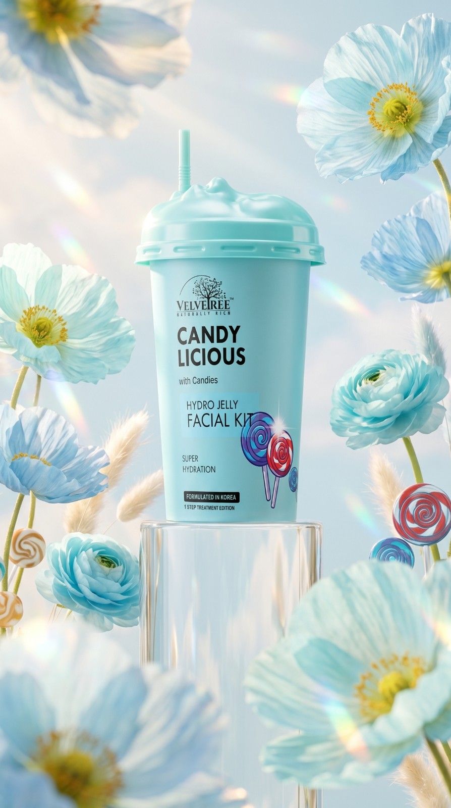 Hydro Jelly Facial Kit Candy Licious | Deep Hydration & Glow Treat