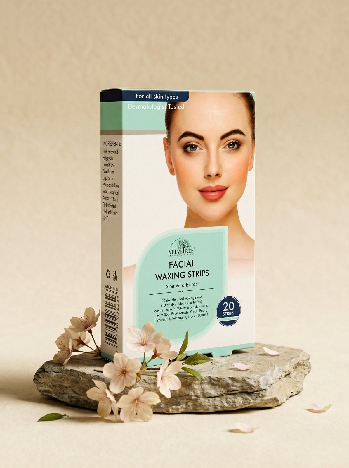 VT Face Wax Strips | Quick & Silky Smooth Hair Removal