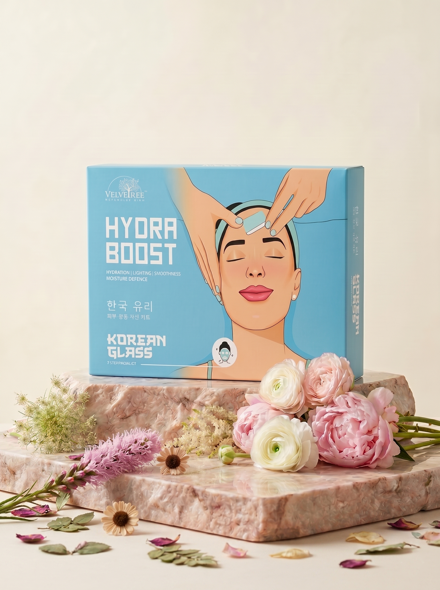 Luxury 7-Step Korean Facial – Hydra Boost