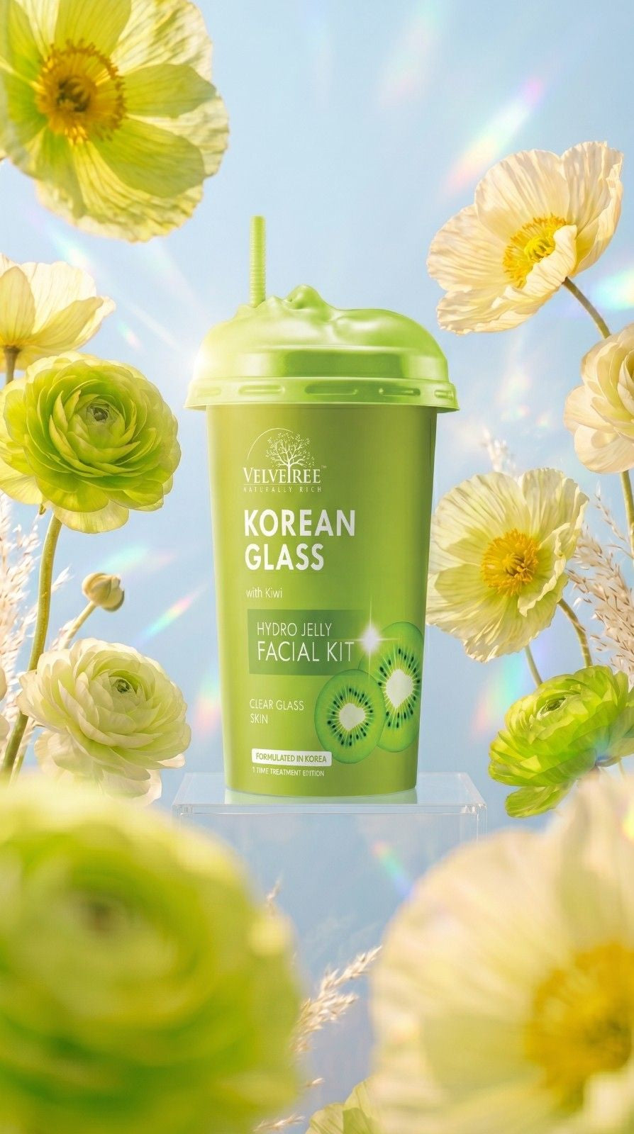 Hydro Jelly Facial Kit Korean Glass | Translucent, Radiant Glow