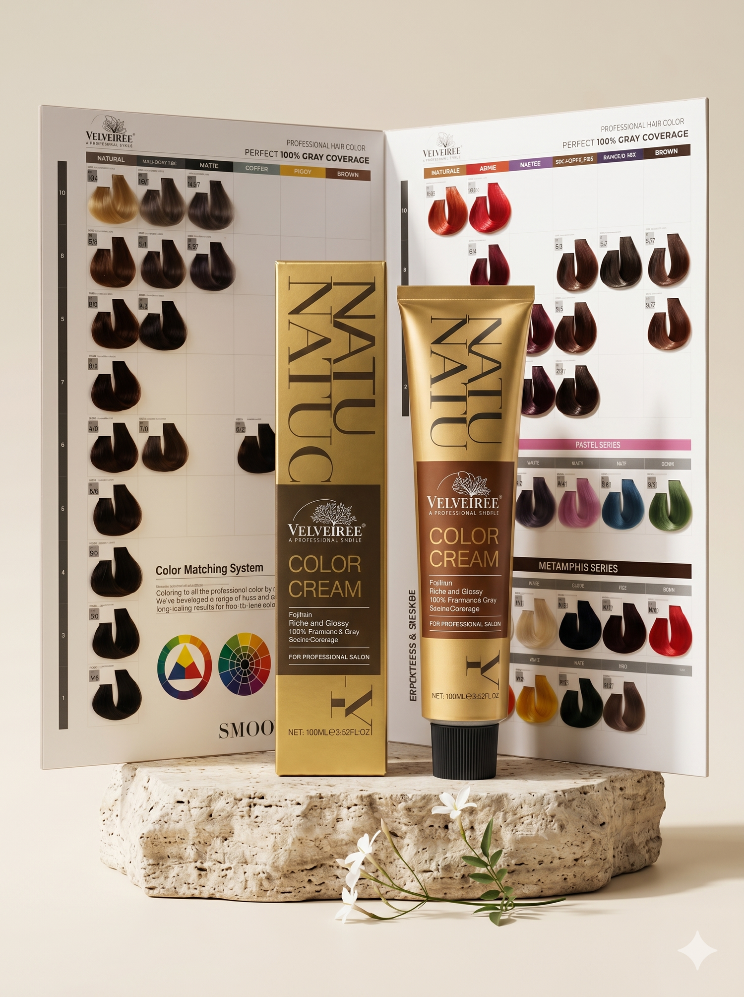 Color Cream — 54 Vibrant Shades