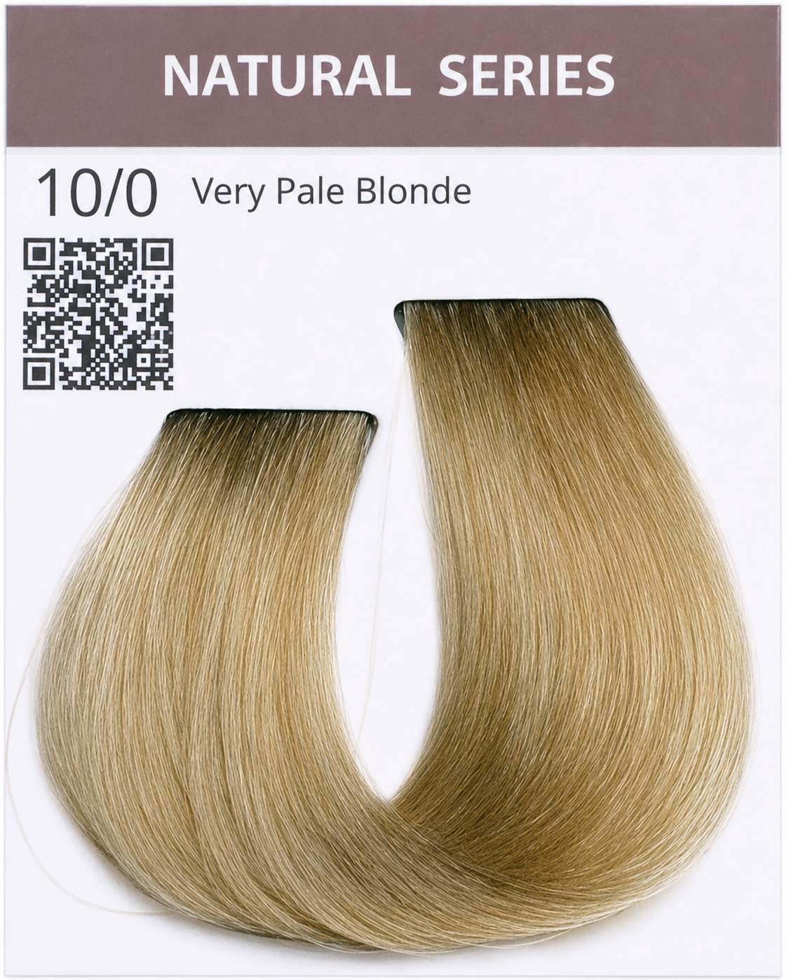 Color Cream — 54 Vibrant Shades Natural Series Very Pale Blonde Color
