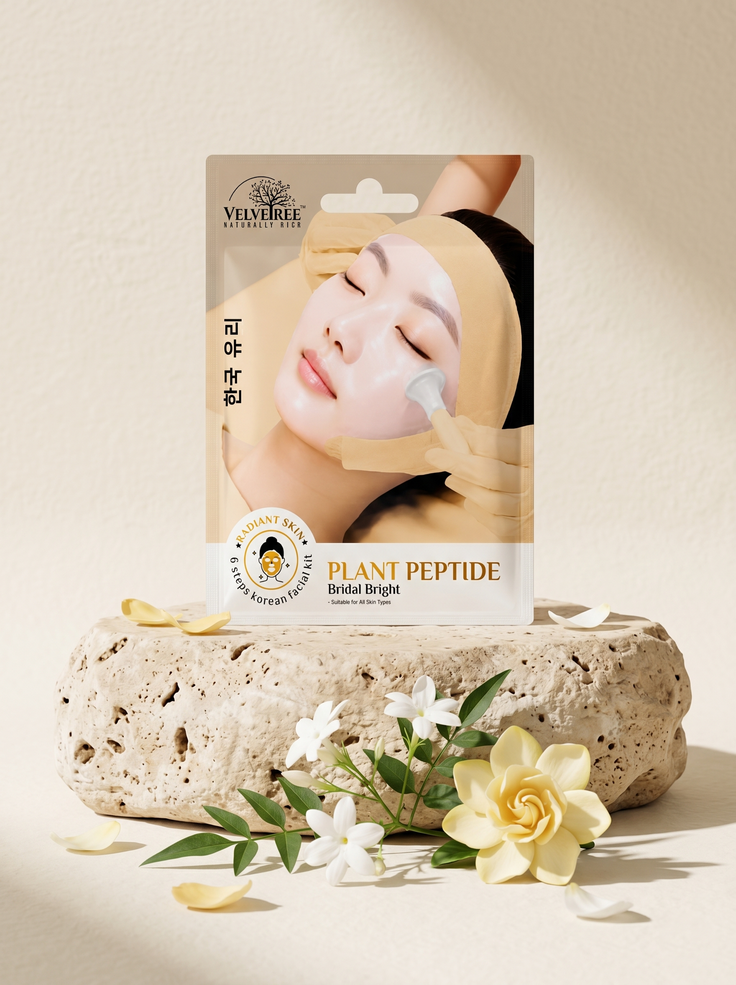 6-Step Korean Facial Kit – Plant Peptide
