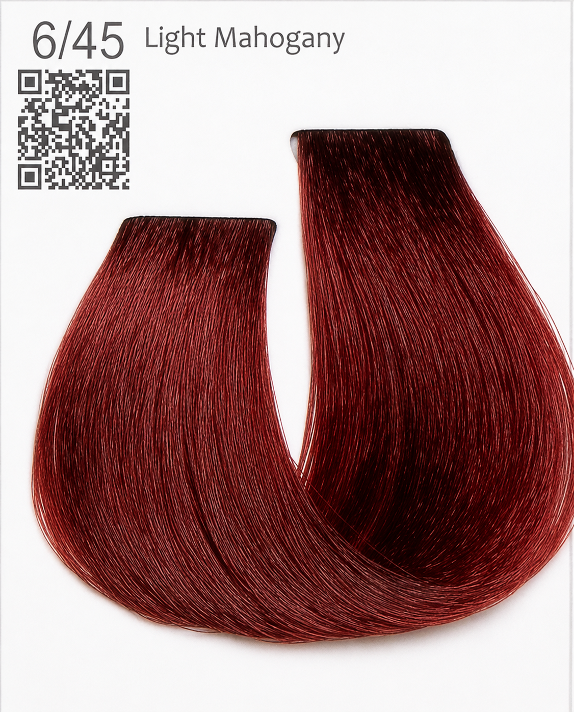 Color Cream — 54 Vibrant Shades Red Series Light Mahogany Hair