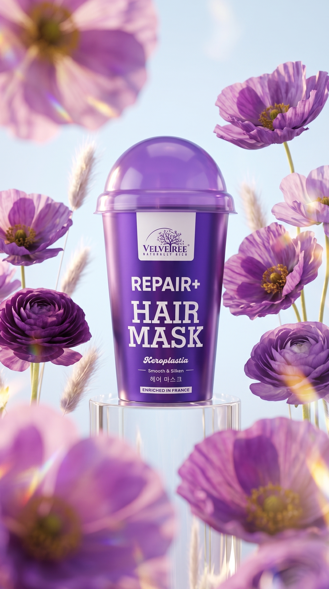 Korean Hair Mask NEW — Repair+ (Keroplastia)