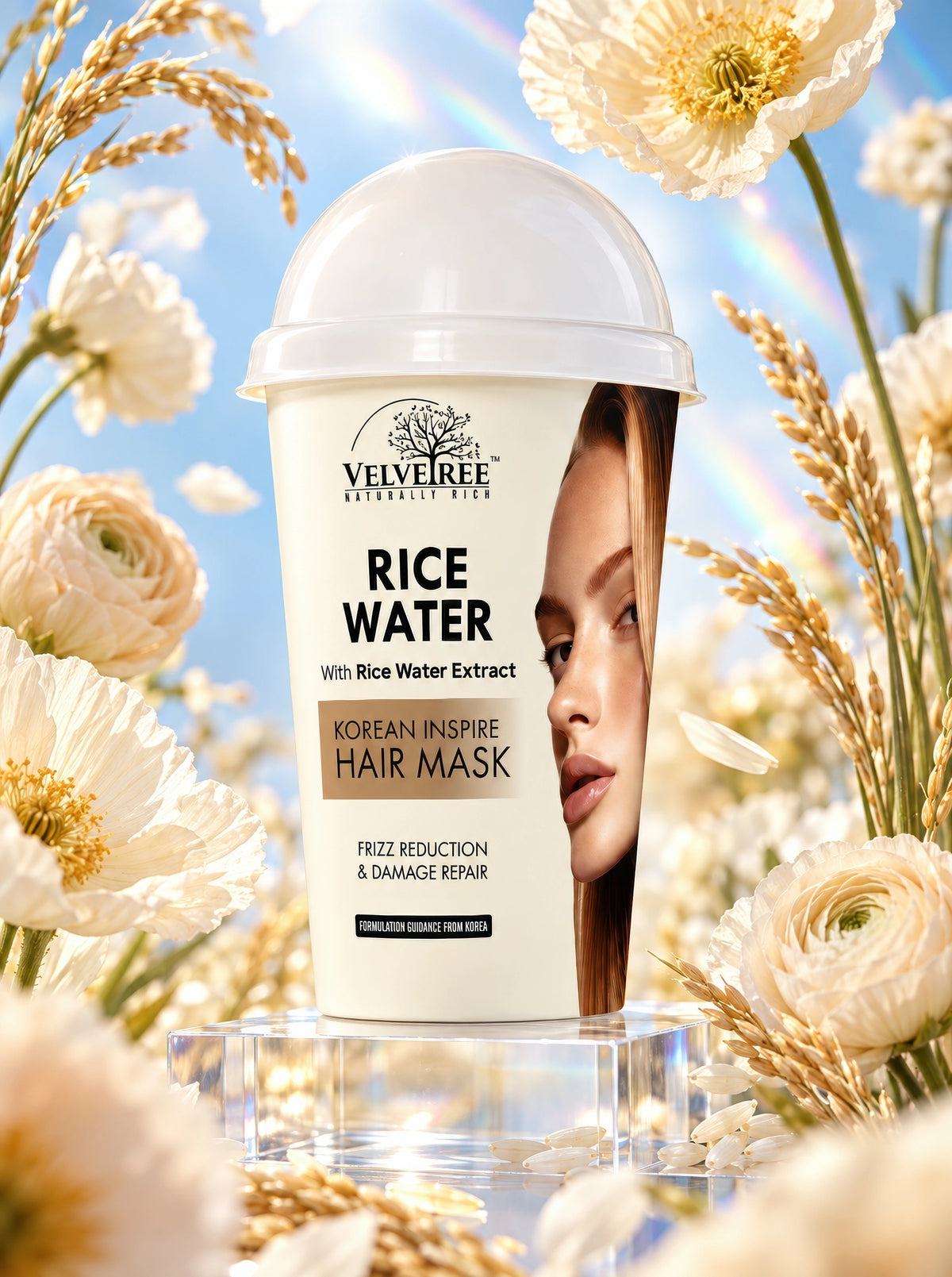 Korean Inspire Rice Water Hair Mask