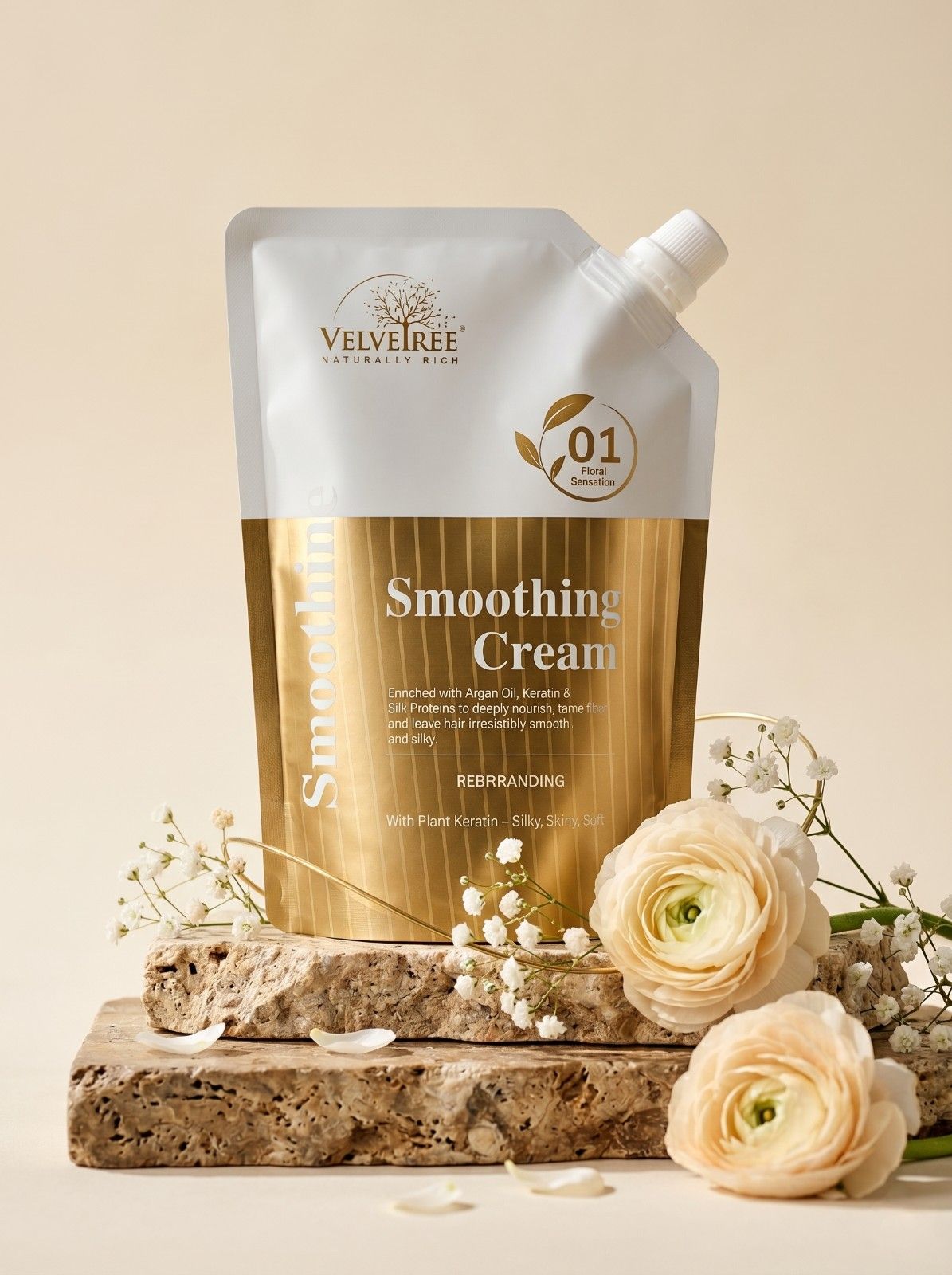 Smoothing System — 01 Cream + 02 Neutralizer