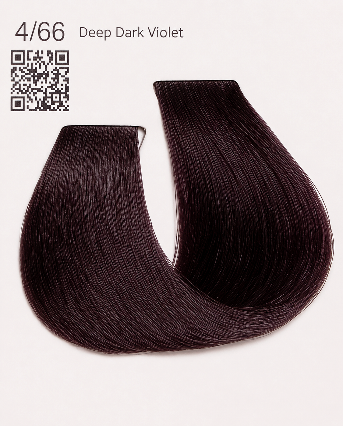 Color Cream — 54 Vibrant Shades Violet Series Deep Dark Violet Color Swatch
